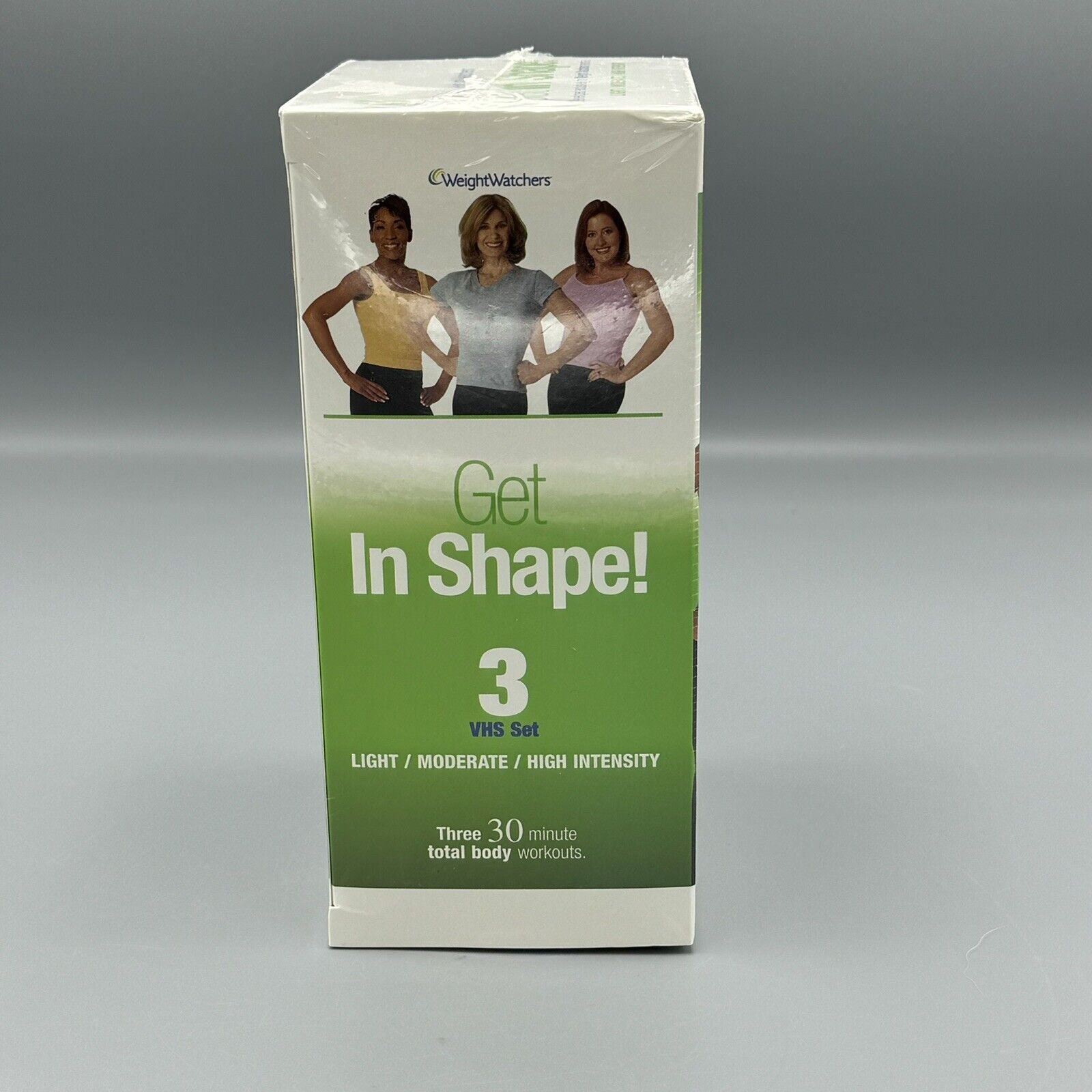 Weight Watchers Get in Shape 3 VHS Set Get Fit Get Moving Get