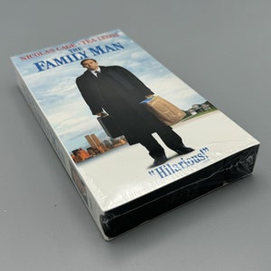 The Family Man VHS 2001 Nicolas Cage Tea Leoni New Factory Sealed Comedy Drama