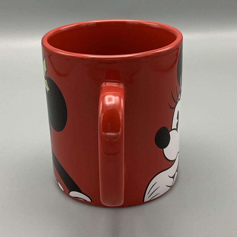 Minnie Maus Weihnachten Disney Galerie Kaffee Tee Becher Tasse Rot Oversized 24 oz Bild 4