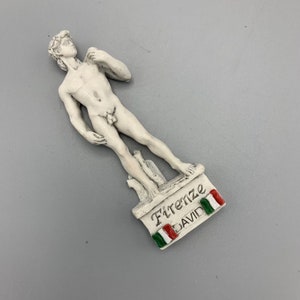 Italy Tourist Souvenir 3D Statue of David Fridge Magnet Florence