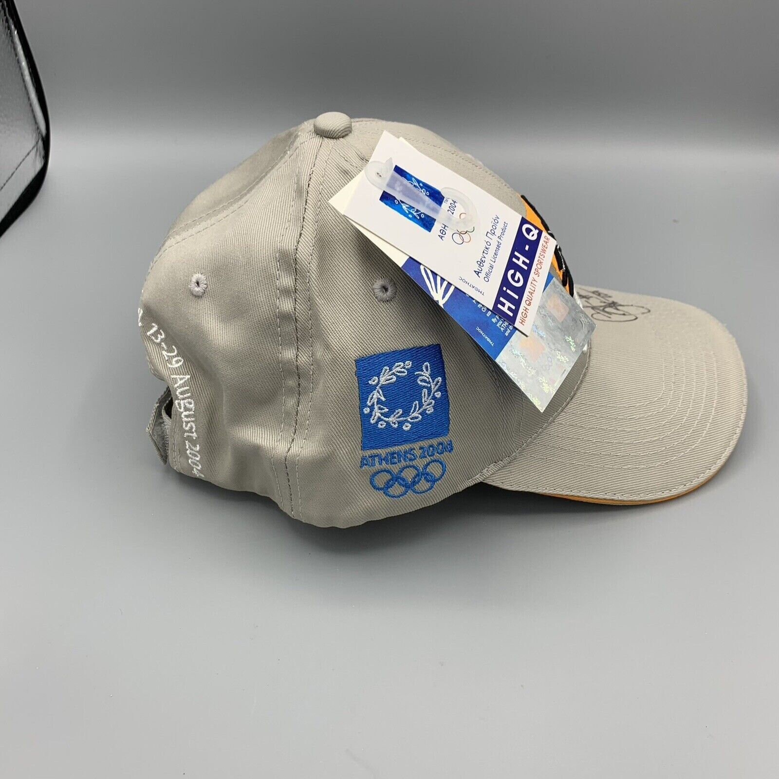 2004 Olympic Softball Cap Signed Cat Osterman Baseball Hat Gold Texas LongHorn 2004 Olympic Softball Cap Signed Cat Osterman Baseball Hat  main image 2