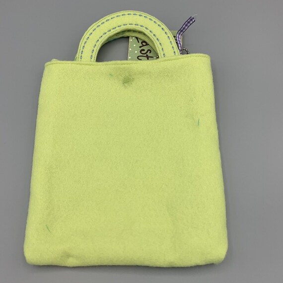 Embroidered Felt Easter Bag Tote Easter Chicks an… - image 4