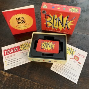Fuera de la caja BLINK Las tarjetas de juego más rápidas del mundo Premio a la elección de los niños
