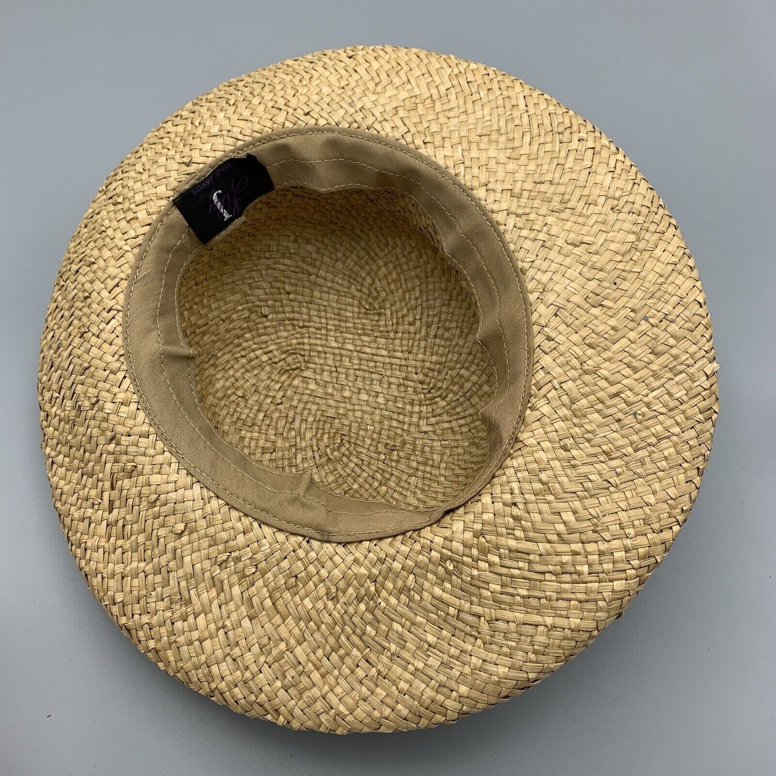 Lily J by Eric Javits Wrap Tie Sun Hat Loulou Sun Hat I Squishee® Straw & Silk Bow | Eric Javits main image 2