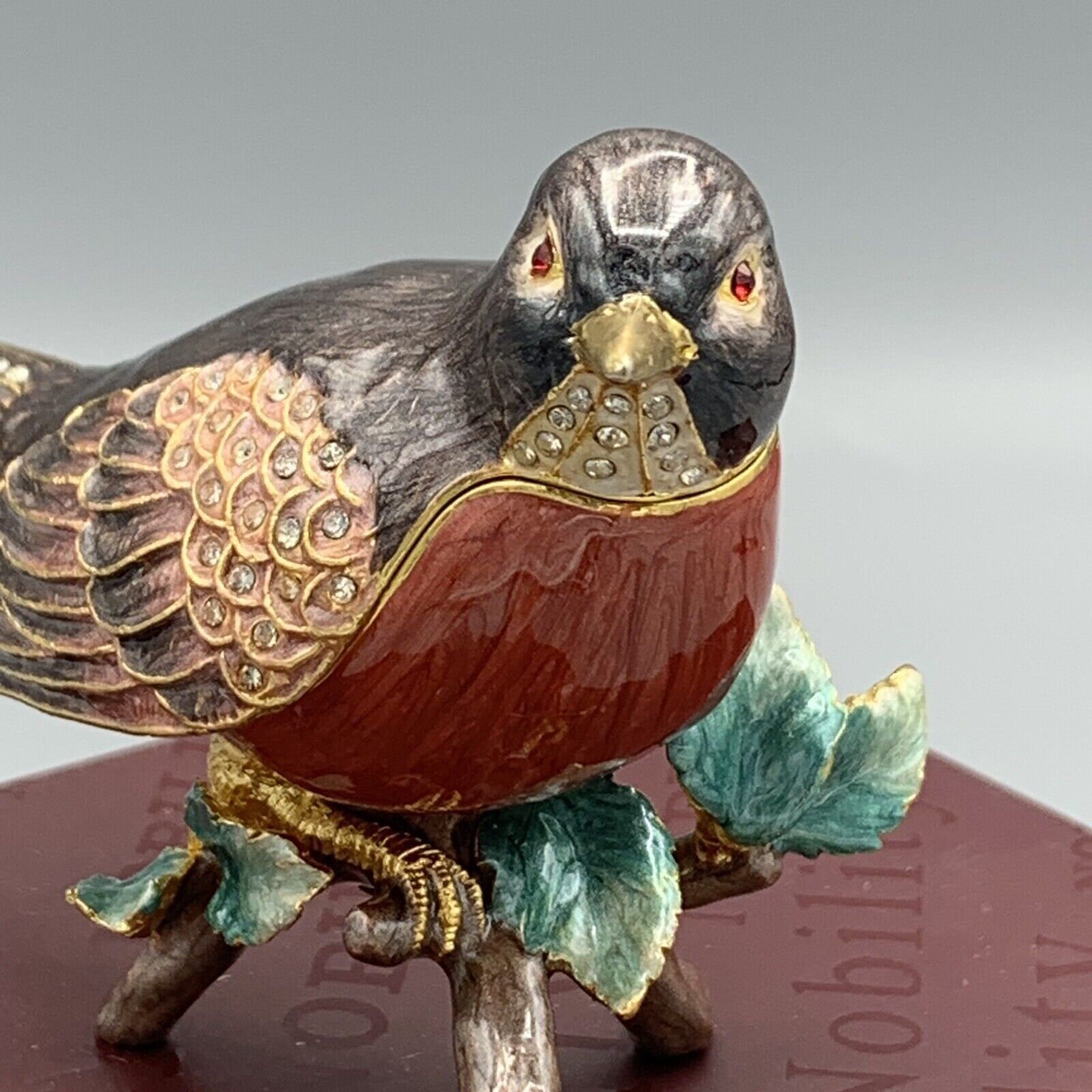 Jeweled animal cheap trinket boxes