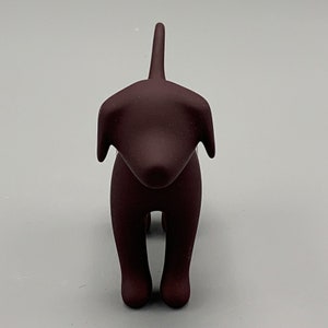 Victoria's Secret PINK Friday Limited Edition Collectible Mini Dog Burgundy image 5