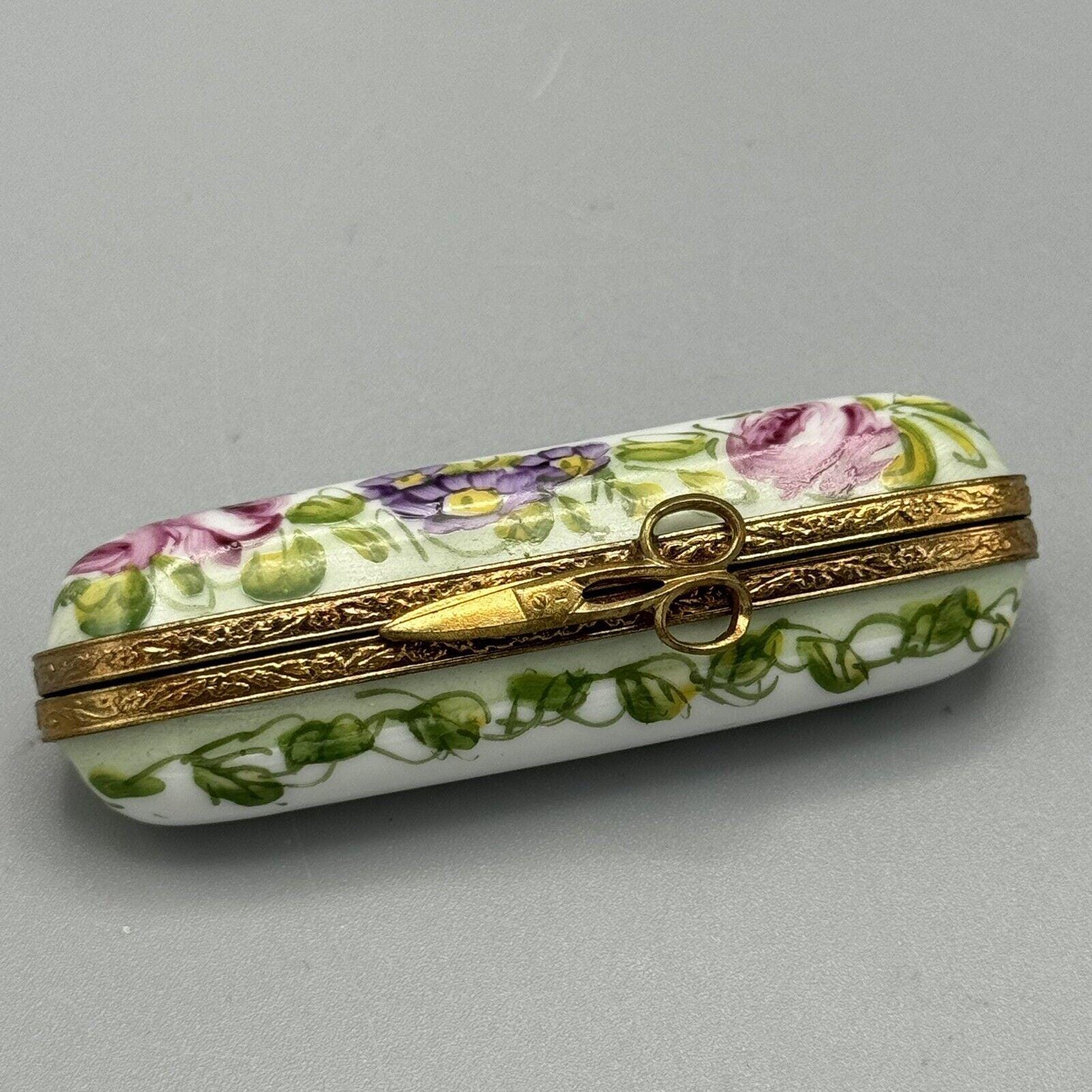 貴重‼️CCAヒンジーBOX*ブレックファストプレート 小物入れ リモージュ Limoges Round Box - Etsy