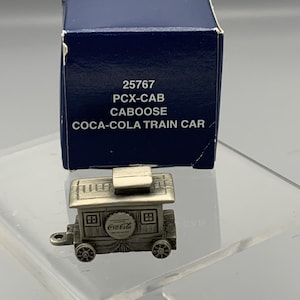 Coca Cola Pewter Train - Etsy