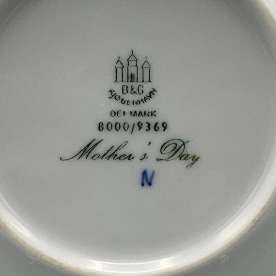 1969 Bing and Grondahl Mother's Day Plate Cocker Spaniel and