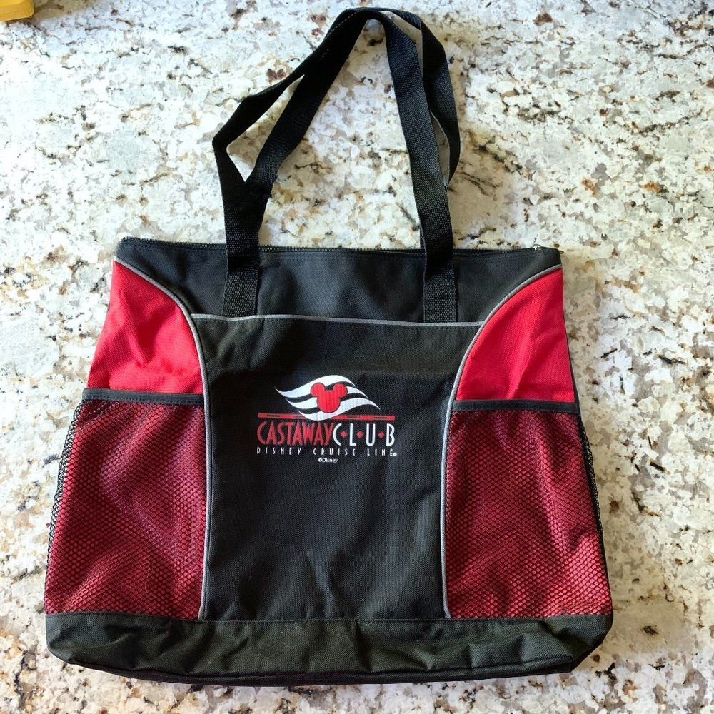 Disney Cruise Line Castaway Club Beach Tote Bag Mickey Mouse