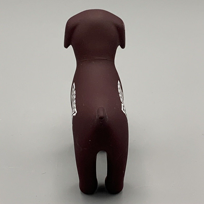 Victoria's Secret PINK Friday Limited Edition Collectible Mini Dog Burgundy image 4