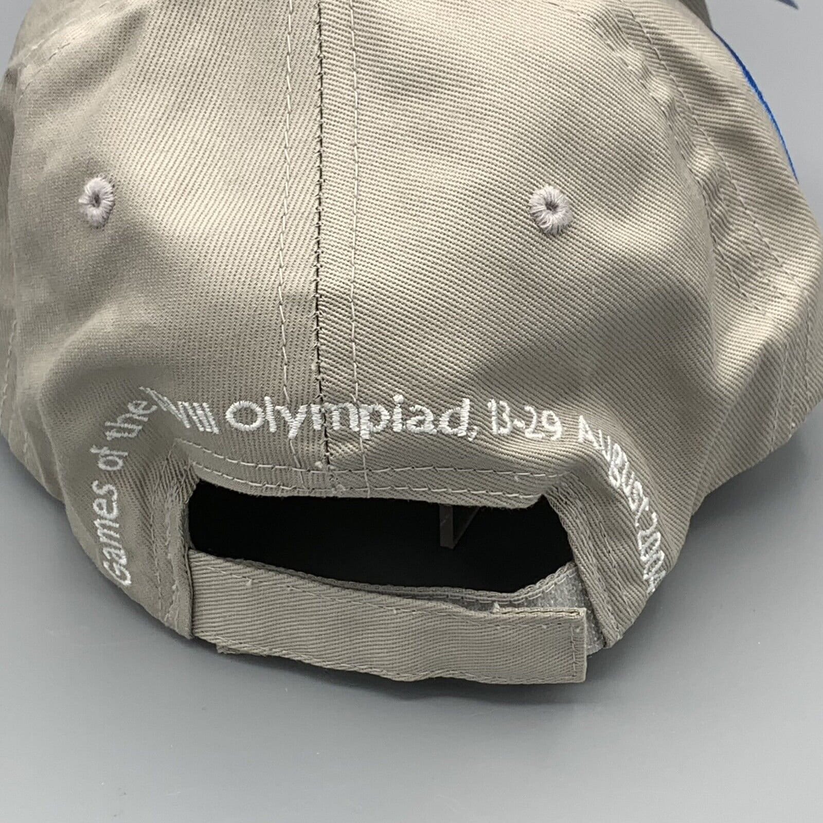 2004 Olympic Softball Cap Signed Cat Osterman Baseball Hat Gold Texas LongHorn Cat Osterman, Texas softball legend, Team USA pitcher, AUSL  main image 4