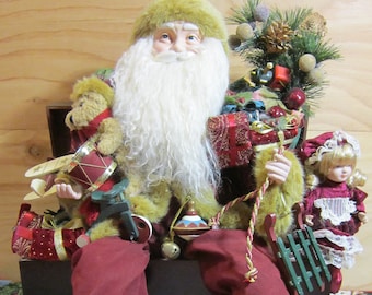 Santa Claus Figure Etsy