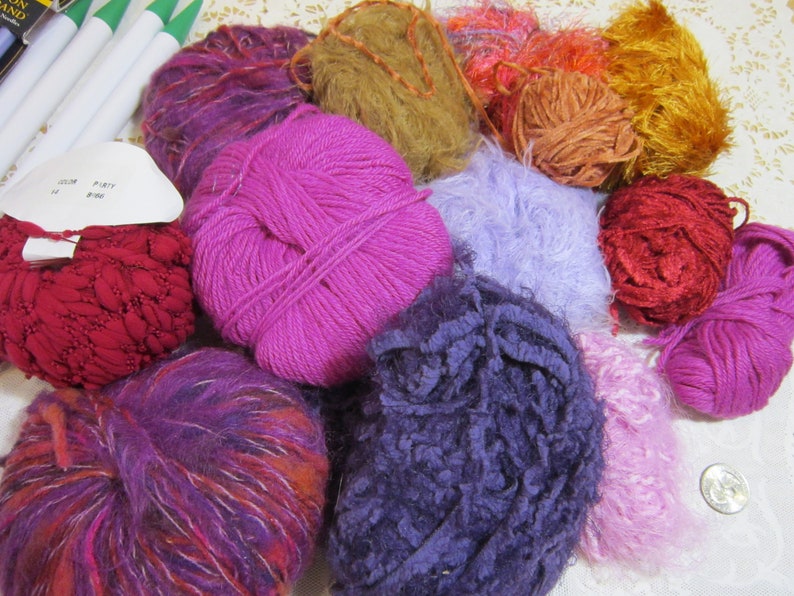 Destash Yarns Knitting Needles and Knitting Book