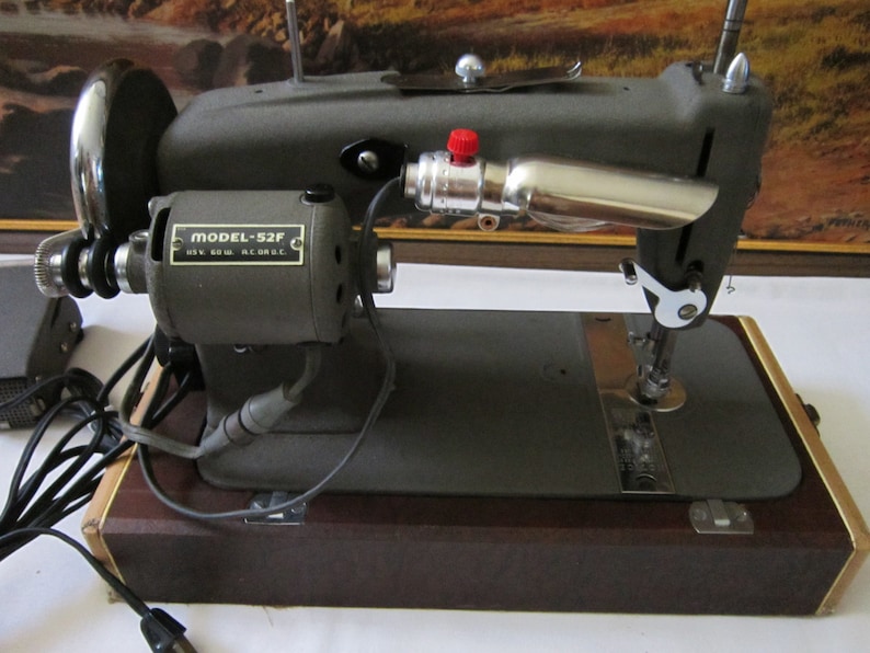 Vintage Free-Westinghouse Electric Sewing Machine Model-52F in | Etsy