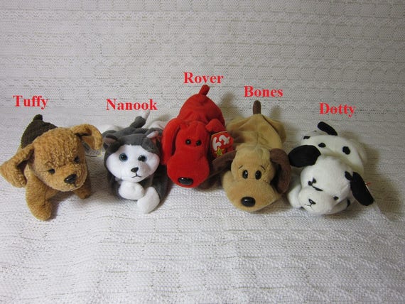 tuffy the dog beanie baby