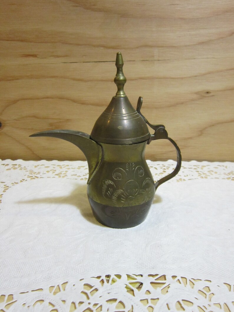 Small Vintage Middle Eastern Brass 