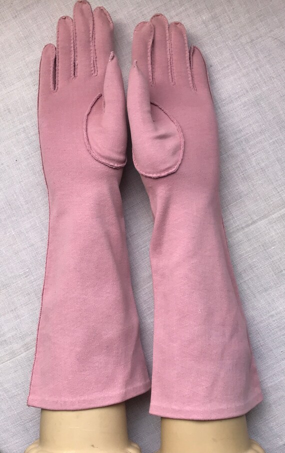 Vintage Wear Right Dusty Rose Mauve Mid Arm Lengt… - image 5