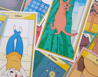 Tarot - set of prints on card stock