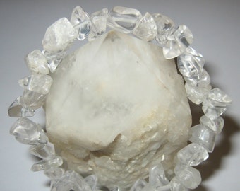 Satyaloka Azeztulite Natural Crystal Consciousness Bracelet