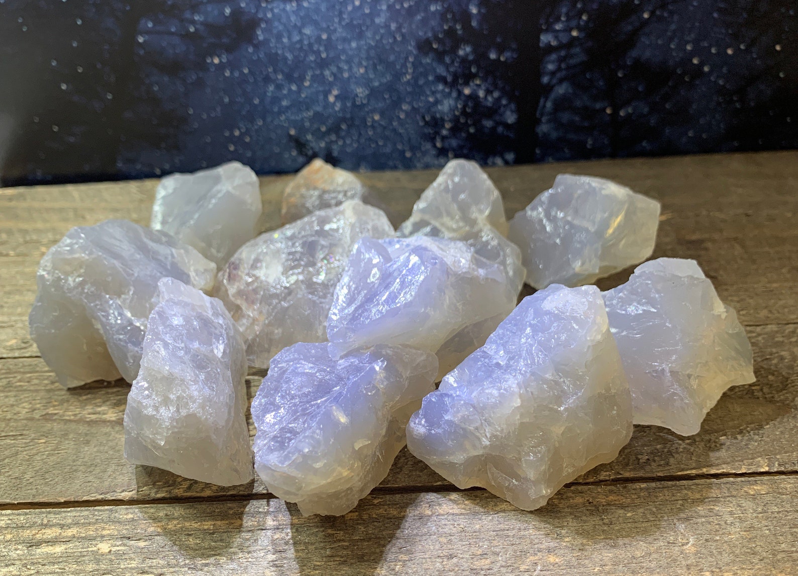 BLUE ROSE QUARTZ Extremely Rare Beautiful A Grade Gem Light Etsy