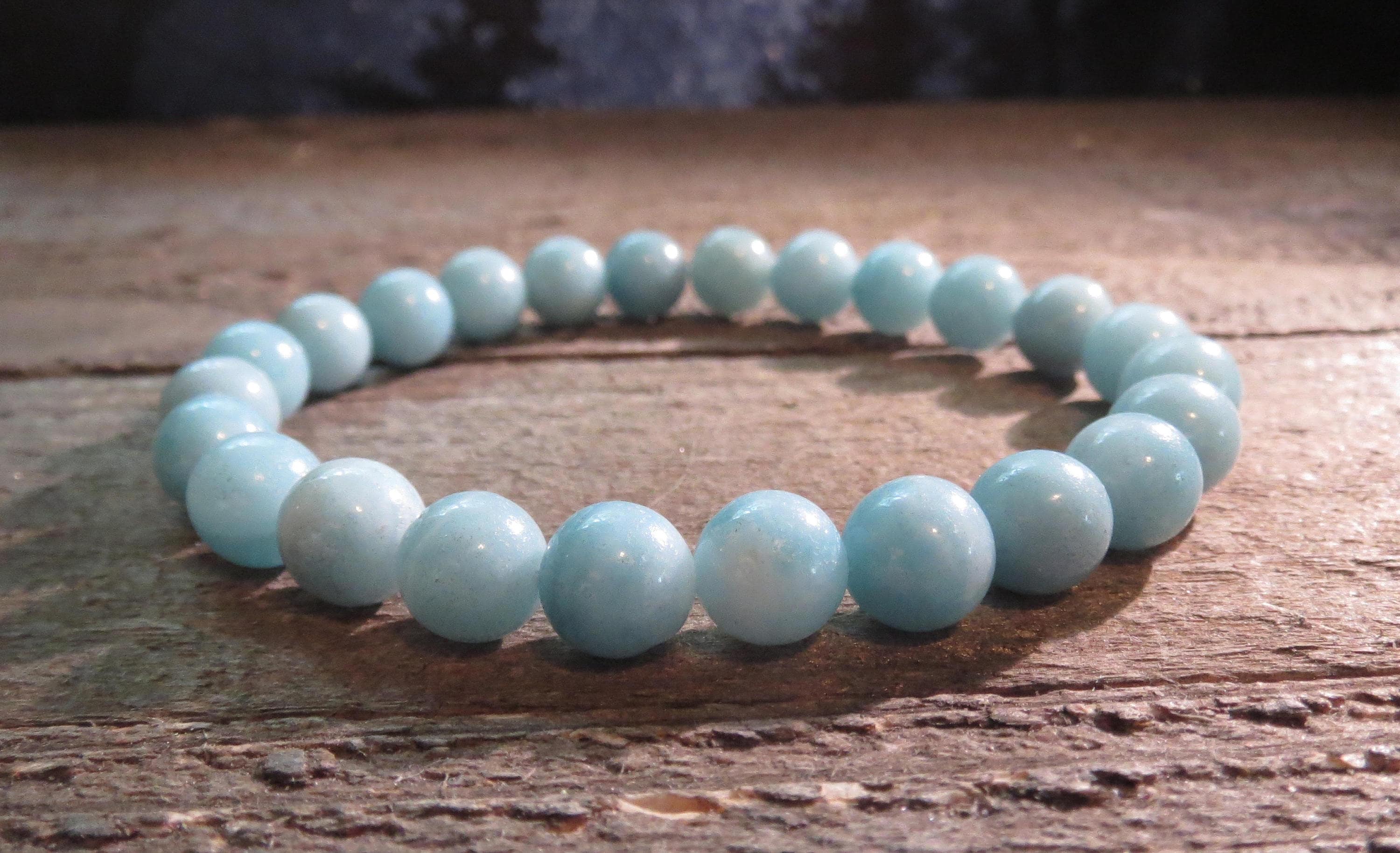 Rare Azumar Quartz Kaolinite Natural Crystal Bracelet 8mm Round - Etsy