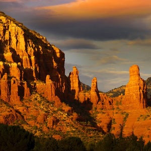 Zeldzame krachtige Sedonaliet vortexsteen Sedona, AZ (groot)