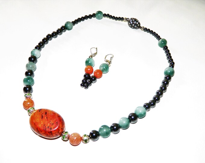 Red Orange Turquoise Blaze