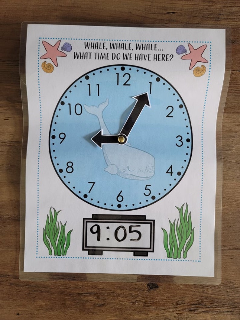 Telling Time Board Game, Telling Time Worksheets, Telling Time Posters