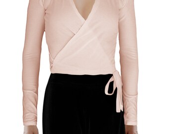 Ballet Wrap Sweater Etsy