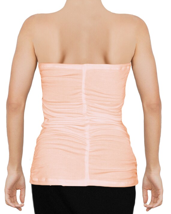 bandeau top with built in bra