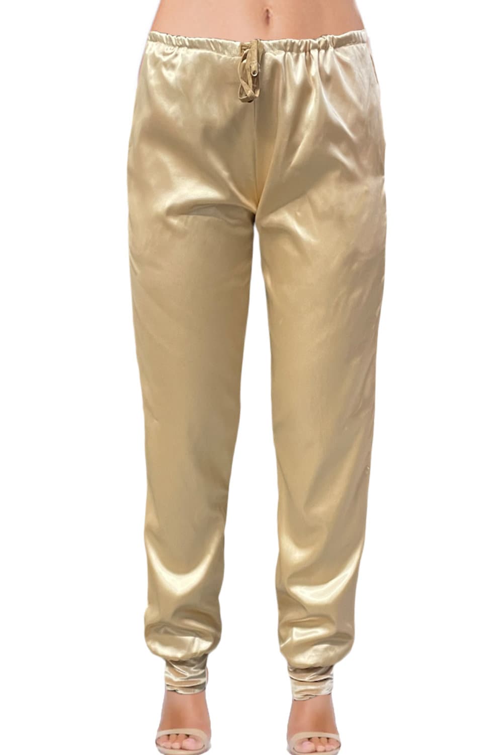 Silk Satin Joggers -  Canada