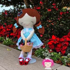 Wizard of Oz Dorothy Doll with Toto image 1