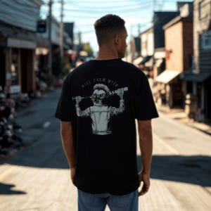 Kill them with Kindness Acid Washed Oversize Tee