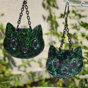 Cat Polymer Clay Earrings
