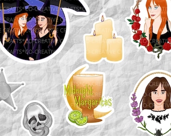 Practical Magic Stickers & Magnets | Movie Stickers | Laptop, Notebook, Planner, Water Bottle Stickers | Wall Art