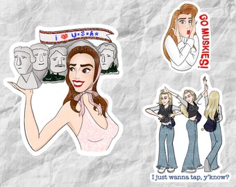 Drop Dead Gorgeous Stickers and Magnets | Movie Stickers & Magnets | Laptop, Planner, Water Bottle Sticker