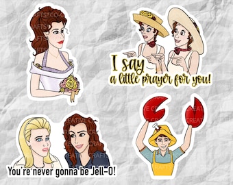 My Best Friend's Wedding Stickers & Magnets | Movie Stickers | Rom Com Stickers | Laptop, Planner, Water Bottle Sticker