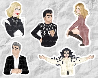 Schitt's Creek Stickers and Magnets | TV Stickers & Magnets | Laptop, Planner, Water Bottle Sticker