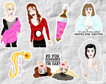 Death Becomes Her Stickers & Magnets | Movie Stickers | Laptop, Planner, Water Bottle Stickers