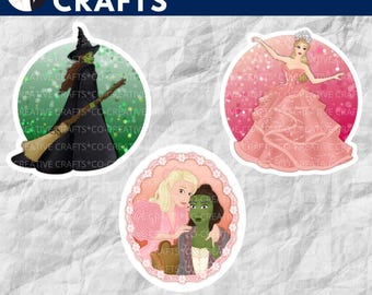 Wicked | Movie Stickers & Magnets | Laptop, Planner, Water Bottle Sticker