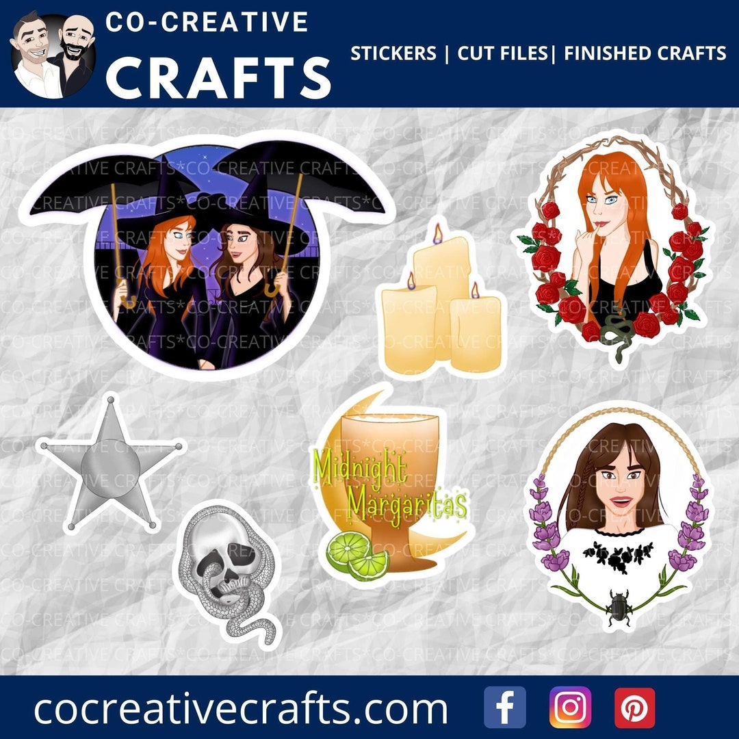 Practicals Stickers Practical Magic Stickers & Magnets | Movie Stickers | Laptop, Notebook ...