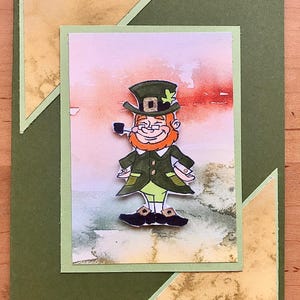 Cartes de la Saint-Patrick, Cartes de la Saint-Patrick lutin, Cartes de la Saint-Patrick Bénédiction irlandaise