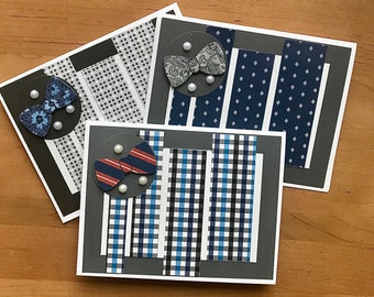 Bow Tie Birthday Cards, Birthday Cards for Him