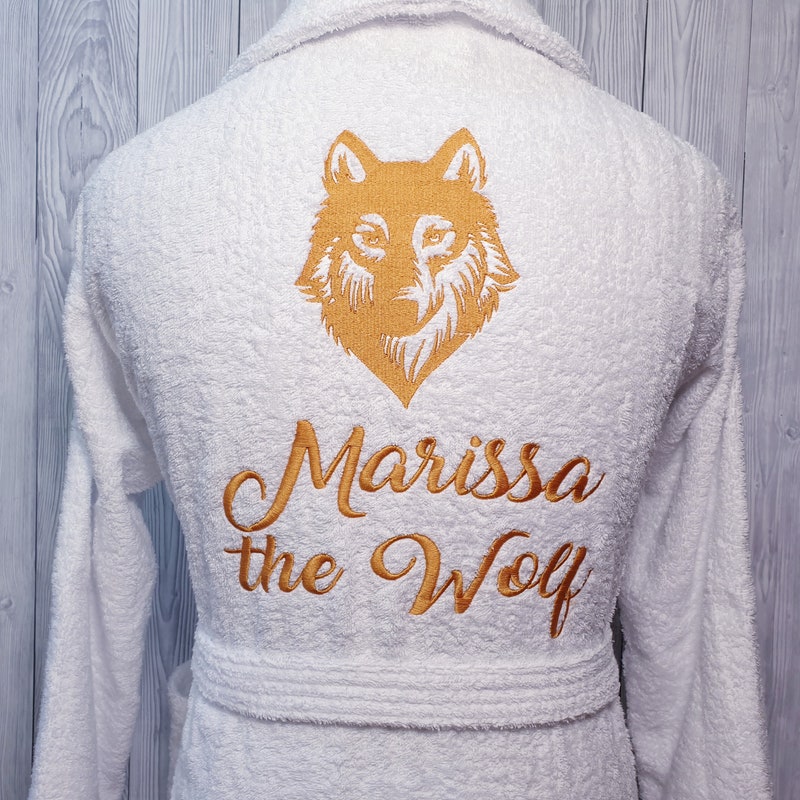 Wolf Run Changing Robe Wolf Robe - Etsy