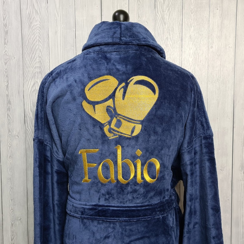 Hemp Robe Boxer Bathrobe - Etsy