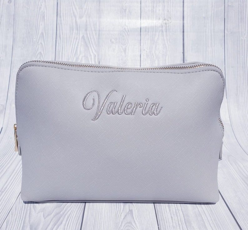 Custom Personalised Initial Name Makeup Bag Etsy UK