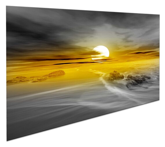 Canvas Print Uk Framed Sunset Art Print for Living Room Modern