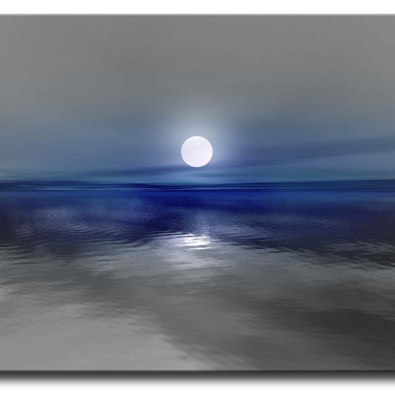 Blue Gray Abstract - Etsy