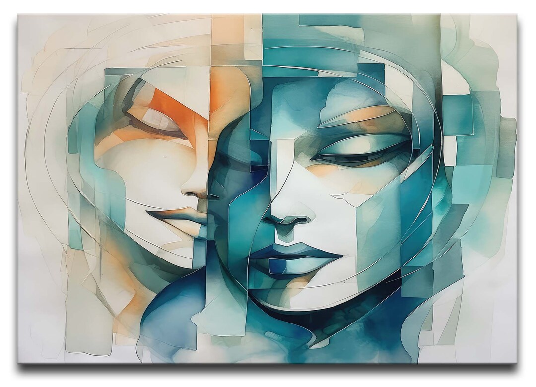 Digital Canvas Mixed Media Art Canvas Print UK Ready to Hang Limited